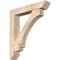 Ekena Millwork Imperial Slat Smooth Bracket w/ Offset Brace, Douglas Fir, 7 1/2"W x 40"D x 44"H BKT0806X40X44IMP06SDF - alternate 1